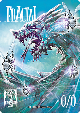 Fractal Token (Green and Blue 0/0)
