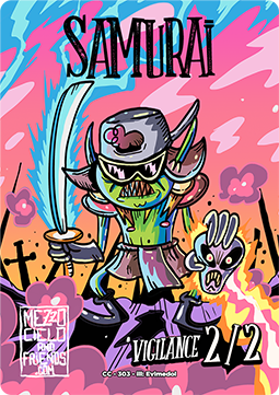 Samurai Token (White 2/2)