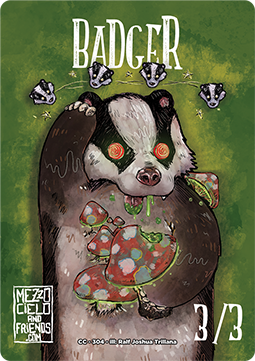 Badger Token (Green 3/3)