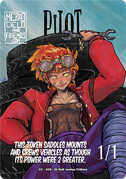 Pilot Token (Colorless 1/1)