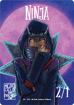 Ninja Token (Blue 2/1)