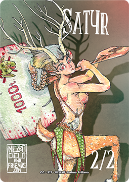 Satyr Token (Red and Green 2/2)