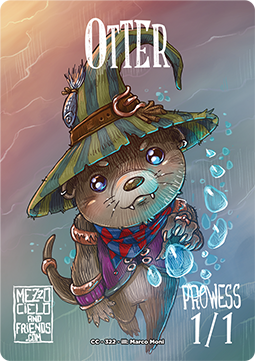 Otter Token (Blue and Red 1/1)