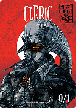 Cleric Token (Black 0/1)