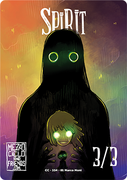 Spirit Token (White 3/3) // Spirit Token (White */*)