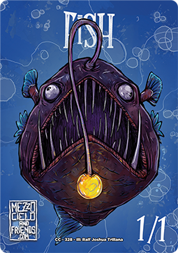 Fish Token (Blue 1/1)