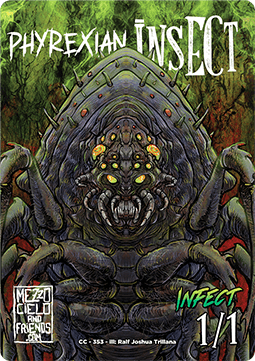 Phyrexian Insect Token (Green 1/1)