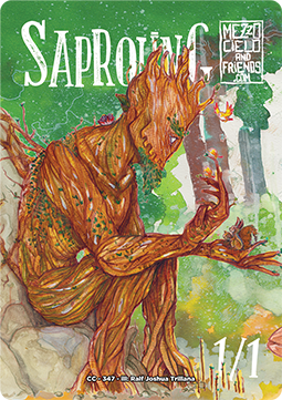 Saproling Token (Green 1/1)