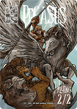 Pegasus Token (White 2/2)