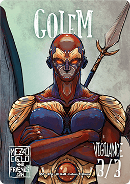 Golem Token (Artifact 3/3 Vigilance)