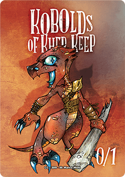 Kobolds of Kher Keep Token (Red 0/1)