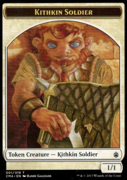 Kithkin Soldier Token (White 1/1)