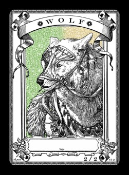 Wolf Token (Green 2/2)