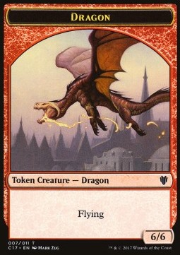 Dragon Token (R 6/6) / Gold Token