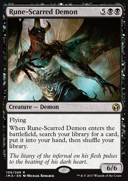 Rune-Scarred Demon