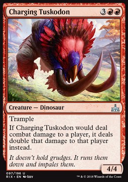 Charging Tuskodon