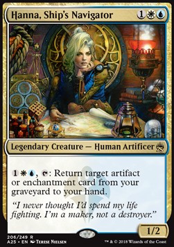 Hanna, Ship's Navigator