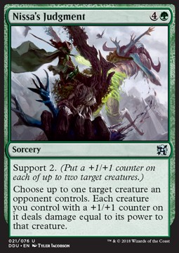 Nissa's Judgment