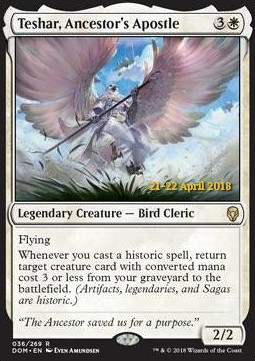 Teshar, Ancestor's Apostle