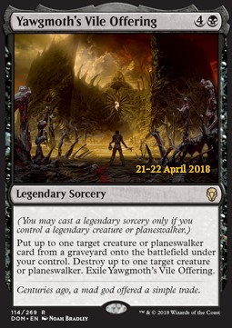 Yawgmoth's Vile Offering