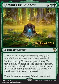 Kamahl's Druidic Vow