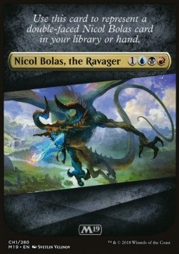 Helper Card ""Nicol Bolas, the Ravager""