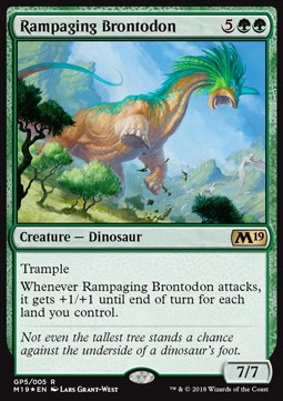 Rampaging Brontodon