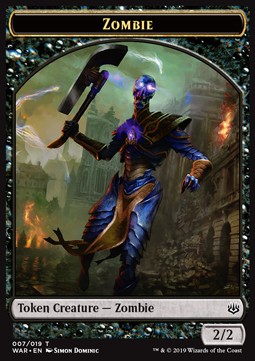 Zombie Token (Black 2/2)