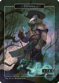 Citizen Token (Green and White 1/1)