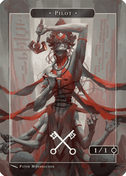 Pilot Token (Colorless 1/1)