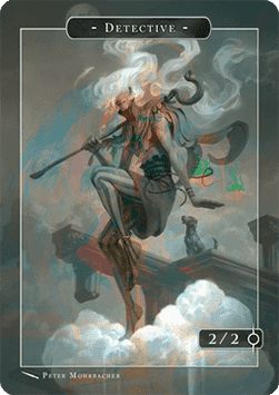 Detective Token (White and Blue 2/2)