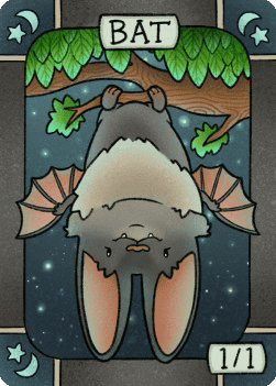 Bat Token (Black 1/1)