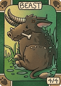 Beast Token (Green 4/4)
