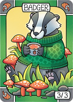 Badger Token (Green 3/3)