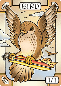 Bird Token (White 1/1)