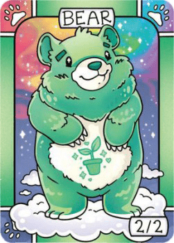 Bear Token (Green 2/2)