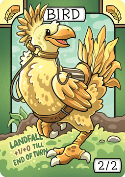 Bird Token (Green 2/2)