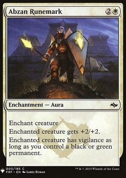 Abzan Runemark