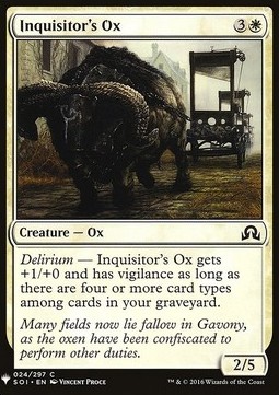 Inquisitor's Ox