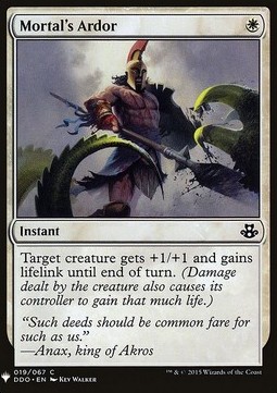 Mortal's Ardor
