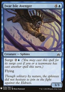 Jwar Isle Avenger