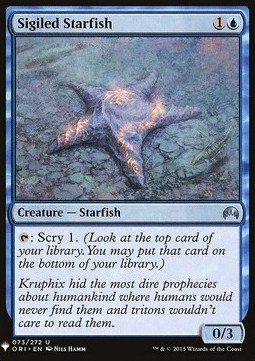 Sigiled Starfish