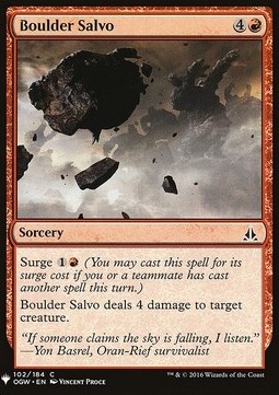 Boulder Salvo