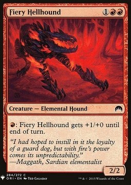 Fiery Hellhound