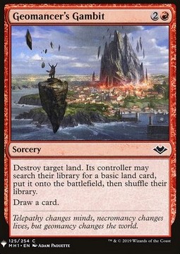 Geomancer's Gambit
