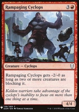 Rampaging Cyclops