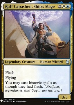 Raff Capashen, Ship's Mage