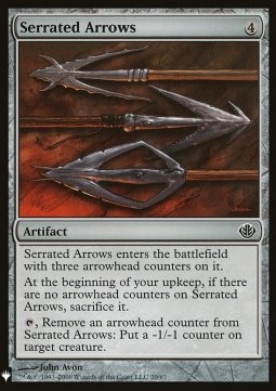 Serrated Arrows