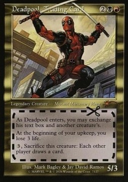 Deadpool, Trading Card