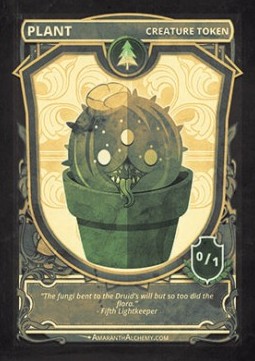 Plant Token (Green 0/1)